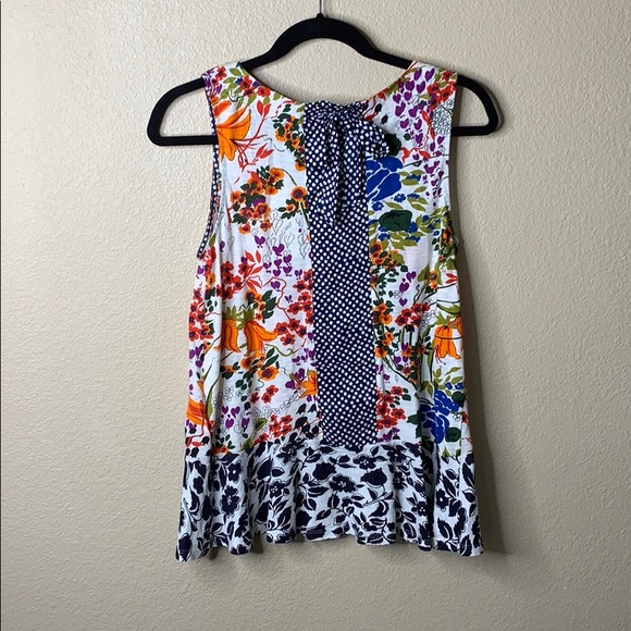 Anthropologie Postmark Cultivars Floral Top - Picture 4 of 6